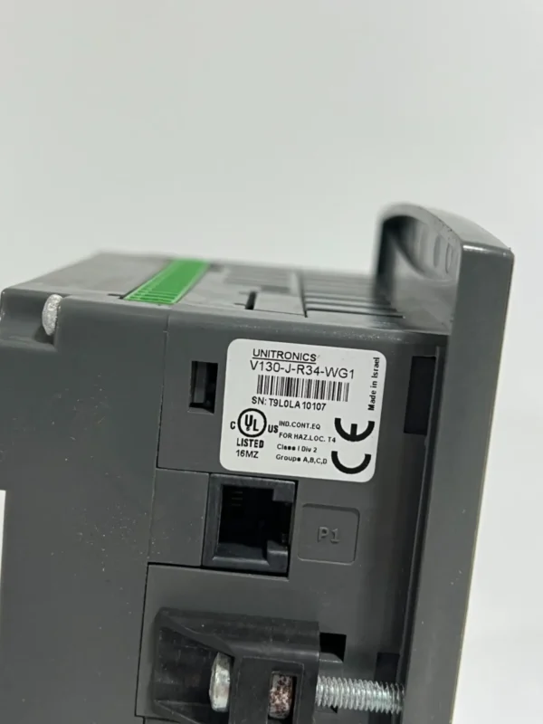 UNITRONICS PROGRAMMABLE LOGIC CONTROLLER V130 / V130-J-R34-WG1 - Image 5