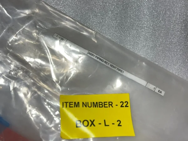 TEL TOKYO ELECTRON ASSY - PIPING-RC1 VENT PIPE1 1-138 - Image 2