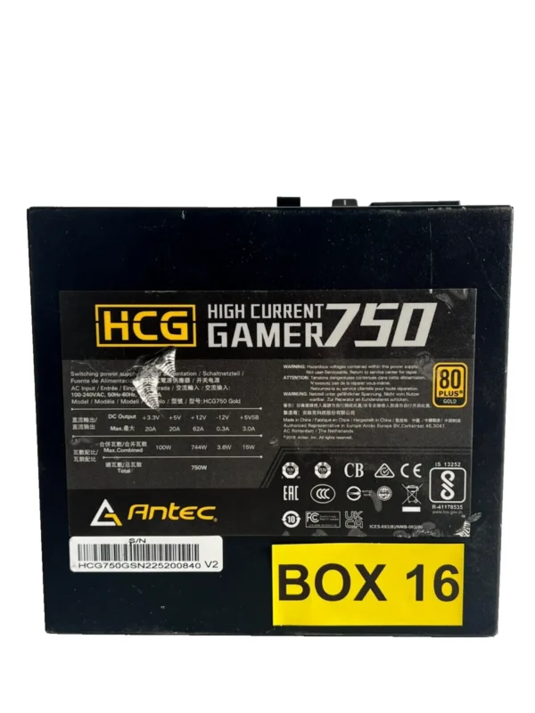 Antec HCG750 Gold 750W ATX Power Supply - Image 4