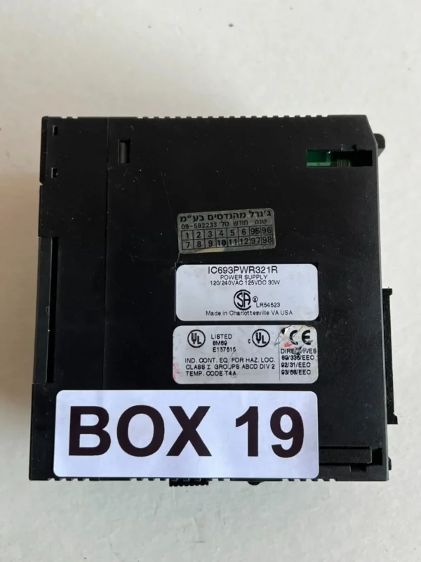 IC693PWR321R GE FANUC POWER SUPPLY SERIES 90-30 - Image 3