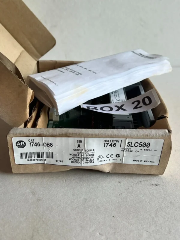 Allen Bradley SLC500 1746-0B8 Output Module - Image 4