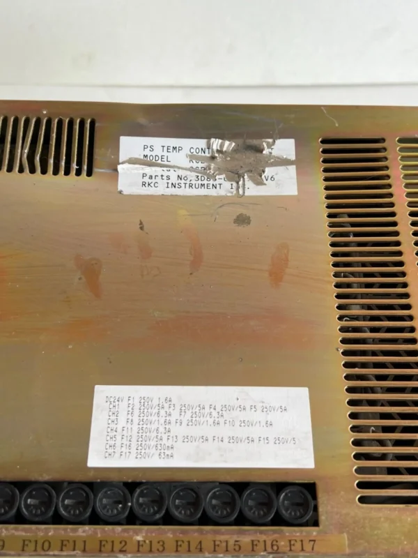 RKC Instrument RCB-12 PS Temperature Controller TEL 3D80-000090-V6 - Image 2
