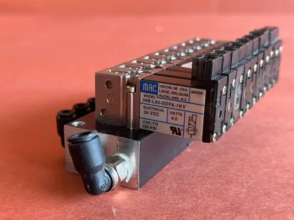 Mac Solenoid Valve 34B-L00-GDFA-1KV LOT OF 10 PCS ּ+ Circuit Bar - Image 4