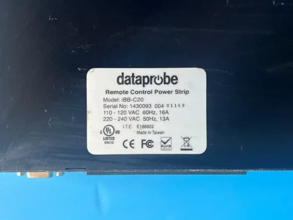 DataProbe iBB-C20 Remote Control Power Strip / IBB-C20 - Image 3