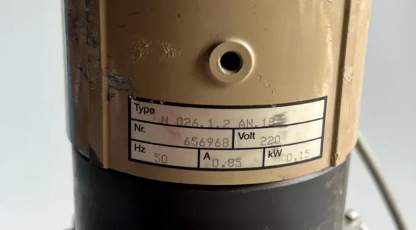 KNF N026.1.2AN.18 Diaphragm Vacuum Pump - Image 2