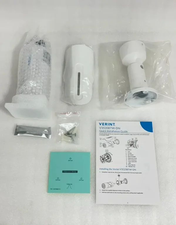 SECURITY CAMERA BULLET . IP CAMERA NETWORK V3520BTW-DN New - Image 3