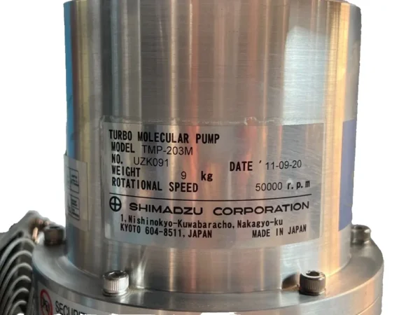 Shimadzu TMP-203M Turbo Molecular Pump - Image 2