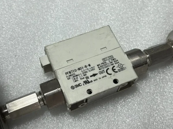 LOT OF 4 PC SMC PFM710-N01-B-M Flow Switch & Marsh MA13R1NM & SENSOR A2014-S83 - Image 6