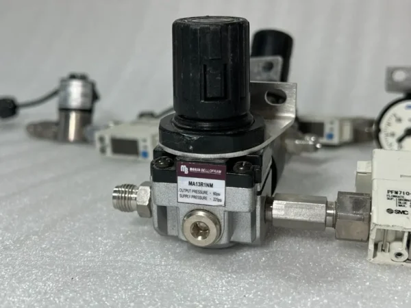 LOT OF 4 PC SMC PFM710-N01-B-M Flow Switch & Marsh MA13R1NM & SENSOR A2014-S83 - Image 4