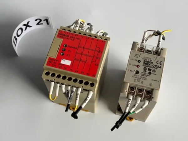 G9S-301 Omron Safety Relay ּ+ OMRON S82K-01524 POWER SUPPLY - Image 3