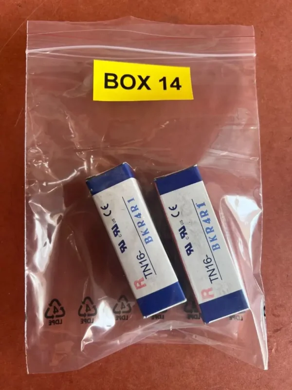 LOT OF 2 PCS - TEND TN16-BKR4R1 Round Push-lock - EMO Button - Image 5