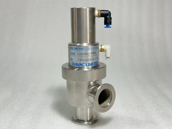 Diavac Limited LCAVB-25H Pneumatic Angle Valve