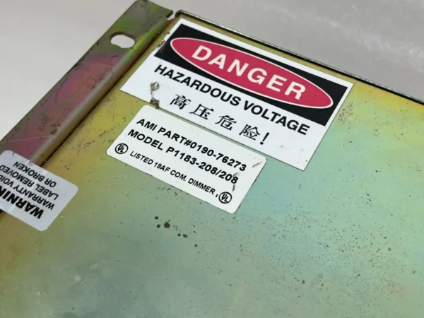 Applied Materials 0190-35176 DRIVER PVD LAMP/HEATER DRIVE P1183-208/208 - Image 6