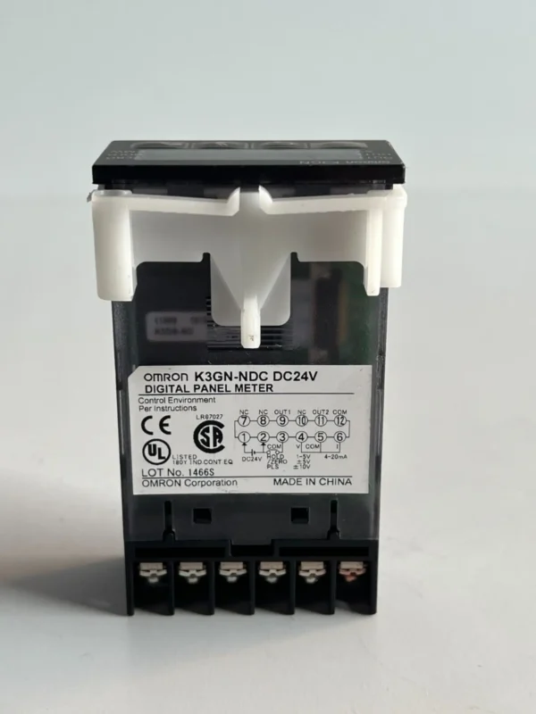 OMRON K3GN-NDC DC24V DIGITAL PANEL METER - Image 2