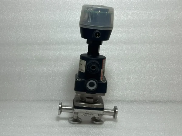 GEMU REGULATION PLUG VALVE 1035000Z2SM124030 + GEMU 625 diaphragm valve - Image 3