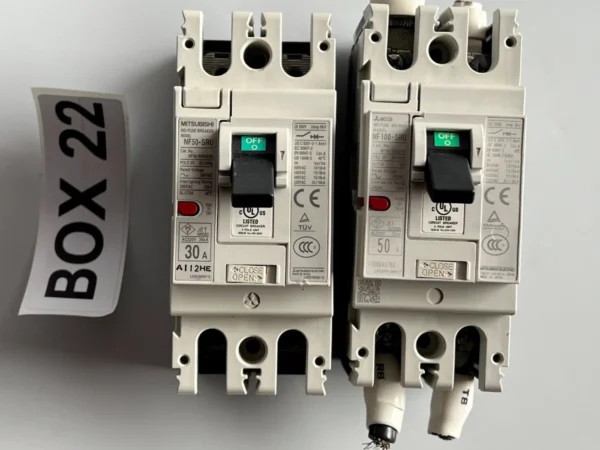 Mitsubishi NF50-SRU Circuit Breaker + Mitsubishi NF100-SRU Circuit Breaker - Image 2