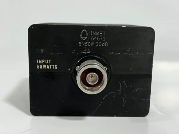 INMET RF Attenuator 6N50W-30DB / 64671 - Image 3