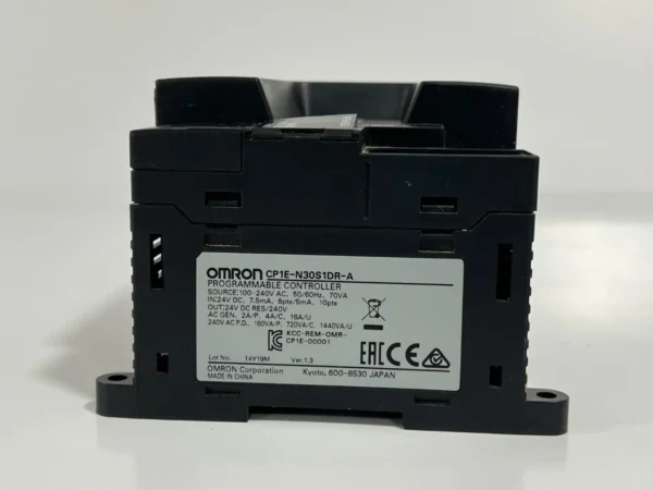 Omron CP1E-N30S1DR-A PLC Module - Image 5