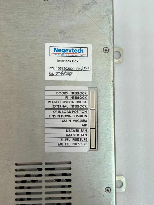 Negevtech interlock box P/N 1051202000 - Image 4