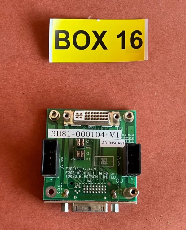 Tokyo Electron PCB Board E208-000018-11 - E2B015-11/EPCN - 3D81-000104-V1 - Image 2