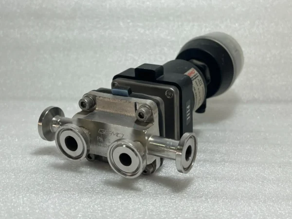 GEMU REGULATION PLUG VALVE 1035000Z2SM124030 + GEMU 625 diaphragm valve - Image 4