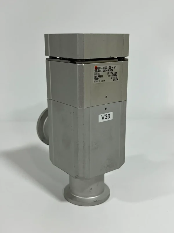 SMC HIGH VACUUM VALVE 3D80-002106-V1 XLAQ-25-X924 - Image 3