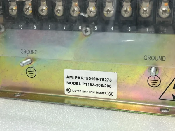 Applied Materials 0190-35176 DRIVER PVD LAMP/HEATER DRIVE P1183-208/208 - Image 4