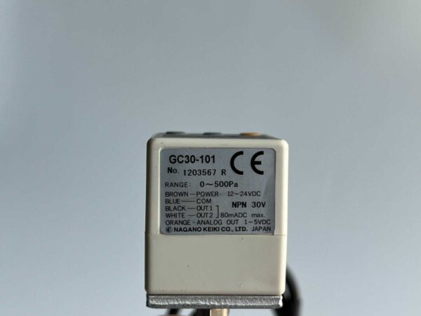 LOT OF 2 PCS - Nagano Keiki GC30-101 Pressure Sensor Switch Gauge - Image 4