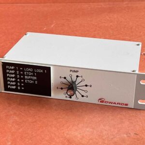 EDWARDS 6XPDT SWITCH B0X FOR IGX PUMP NRY0190412