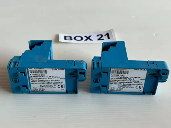 LOT OF 2 PCS Fisher Rosemount KJ4110X1-BC1 terminal block - Image 3