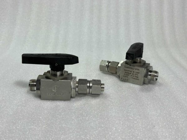 LOT OF 2 - HAM-LET H6800SSL1/2PSS STAINLESS STEEL BALL VALVE - Image 6