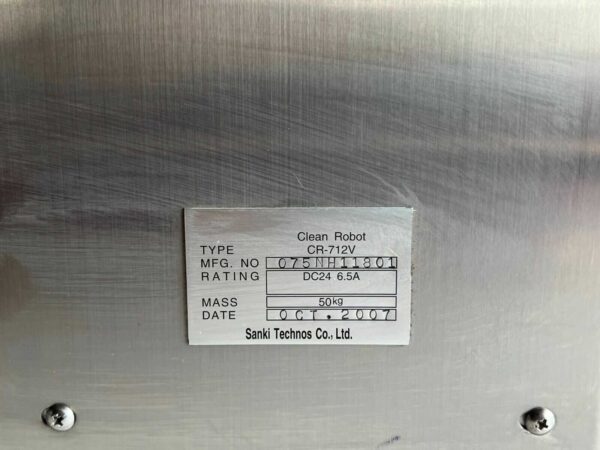 Sanki Technos CR-712V Clean Robot - Image 7