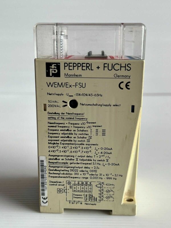 Pepperl + Fuchs WEM/Ex-FSU Frequency Current Converter - Image 8