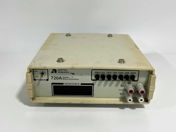 Amptec Research 720A Digital Micro Ohmmeter - Image 3