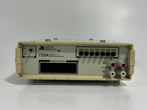 Amptec Research 720A Digital Micro Ohmmeter - Image 6