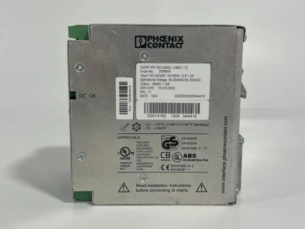 Phoenix QUNIT-PS-100-240AC Quint Power / power supply - Image 4