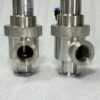 LOT OF 2 PCS - Diavac Limited LCAV-25HKT Pneumatic Angle Valve - Image 2