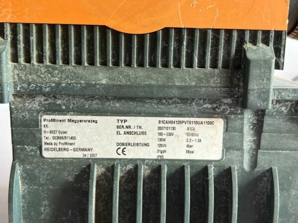 PROMINENT SIGMA Metering Pump S1CAH04120PVT0110UA1100C - Image 3