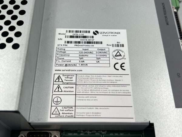 SERVOTRONIX Kollmorgen OFDL-LCE SERVO DRIVE - PROr0071000z-00 - Image 5